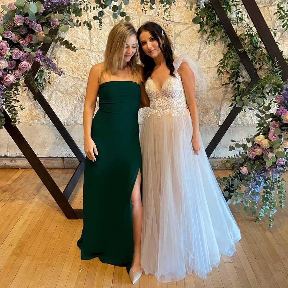 Reformation Strapless Dress